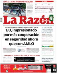 Portada de La Razón (M&eacute;xico)