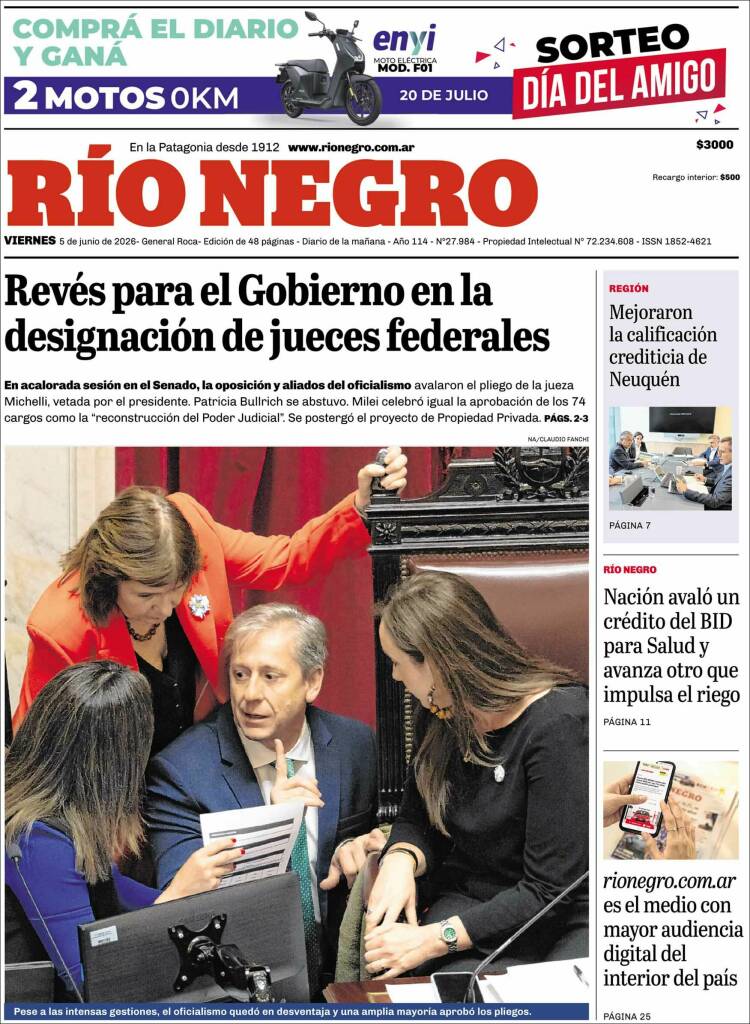 Portada de Rio Negro (Argentina)