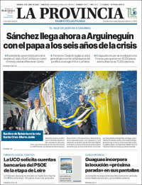 Portada de La Provincia (Espa&ntilde;a)