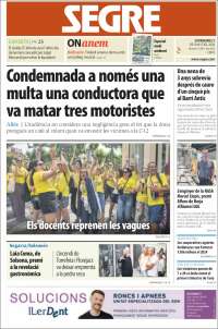 Portada de Segre (Espa&ntilde;a)