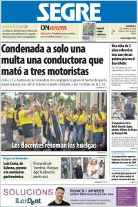 Portada de Segre  (Espa&ntilde;a)