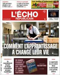 Portada de L'Echo Républicain (Francia)