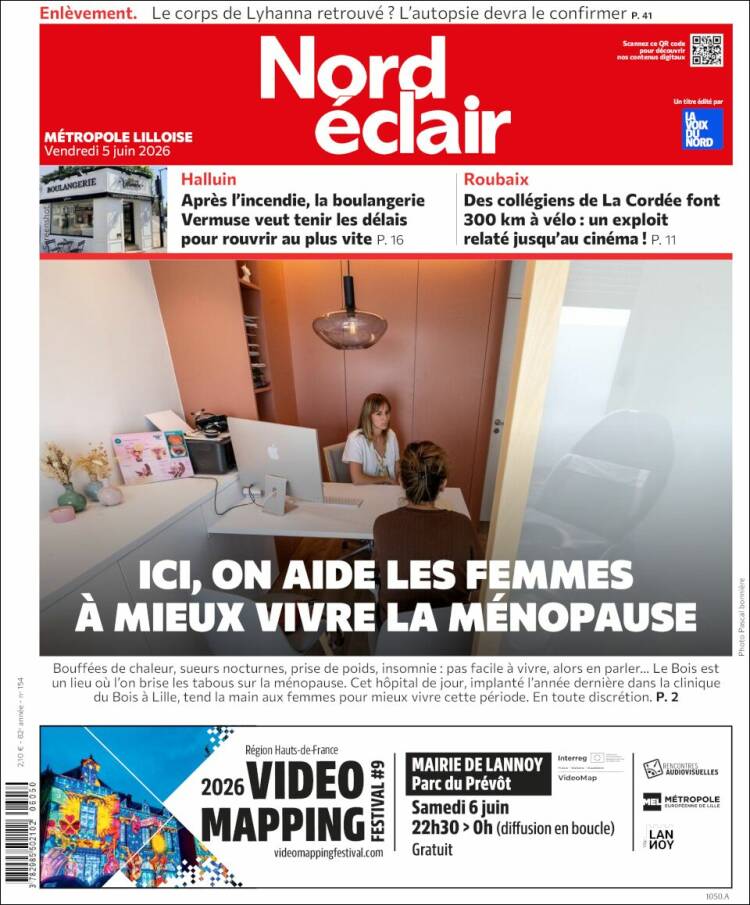Portada de Nord Éclair (Francia)
