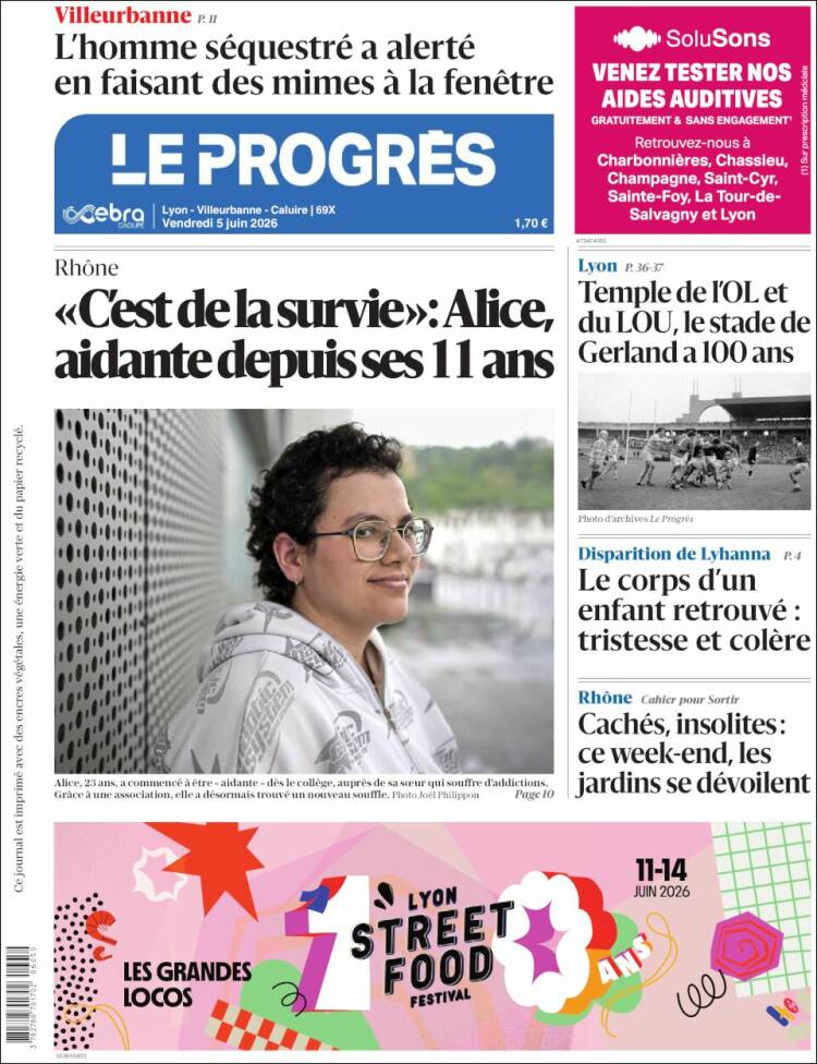 Portada de Progres de Fecamp (Francia)
