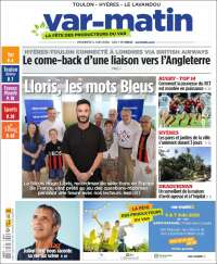 Portada de Var-Matin (Francia)