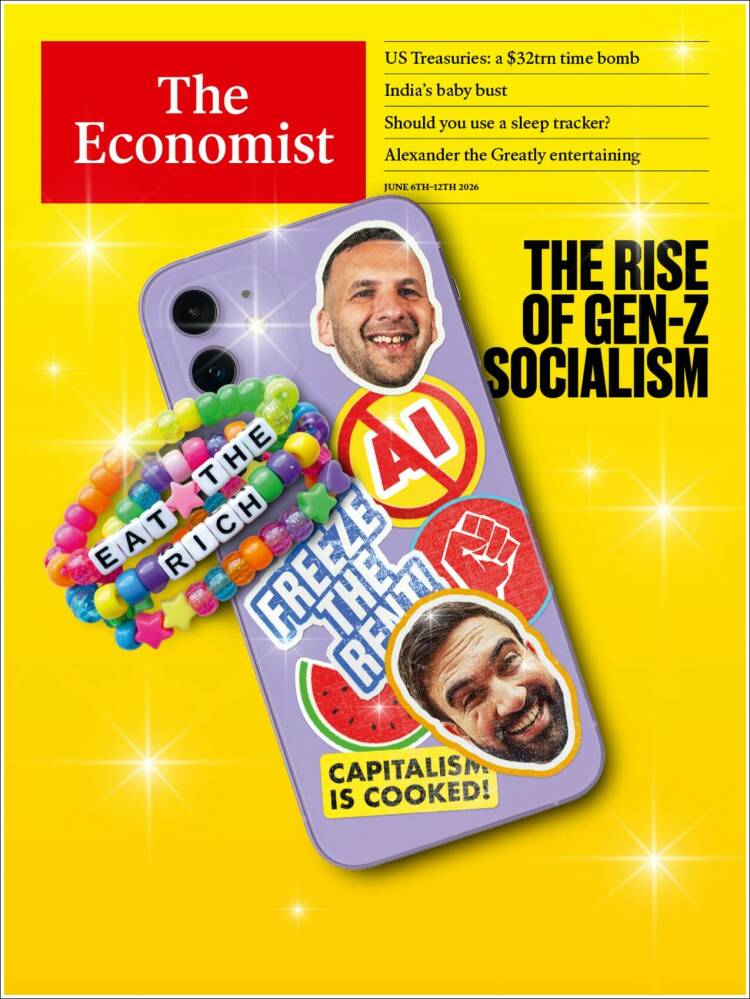 Portada de The Economist (Reino Unido)
