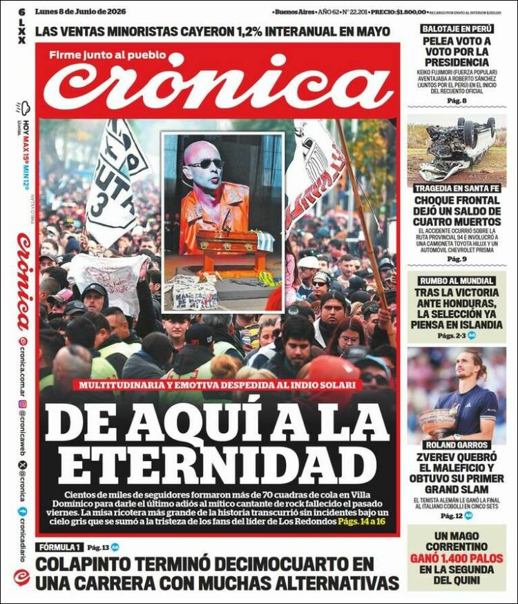 Portada de La Voz del Chaco (Argentina)