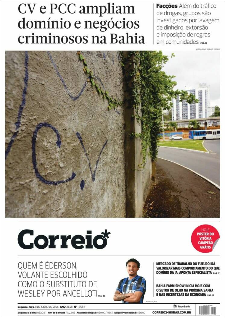 Portada de Correio* (Brasil)