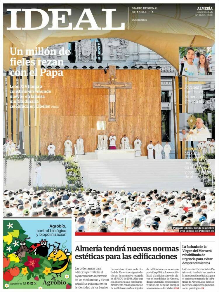 Portada de Ideal Almeria (Espa&ntilde;a)