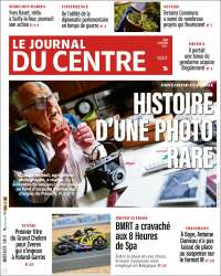 Portada de Le Journal du Centre (Francia)