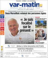 Portada de Var-Matin (Francia)
