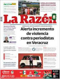 Portada de La Razón (M&eacute;xico)