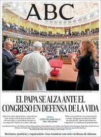 Portada de ABC (Espagne)