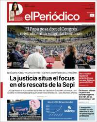 Portada de El Periódico de Catalunya (Espa&ntilde;a)