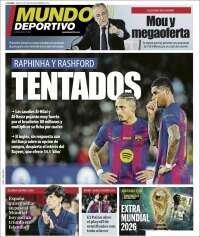 Portada de El Mundo Deportivo (Espagne)