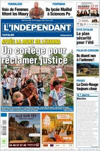 Portada de Le Indépendant (France)