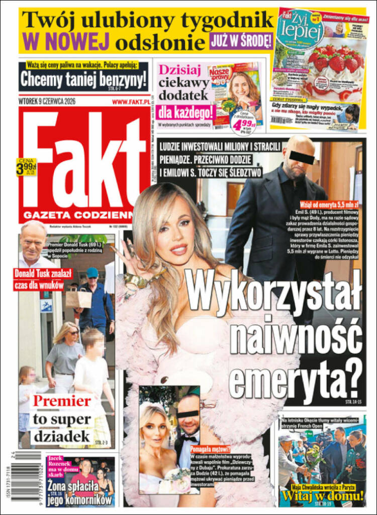 Portada de Fakt (Pologne)