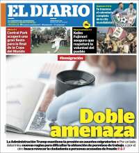 Portada de El Diario NY (&Eacute;tats-Unis)
