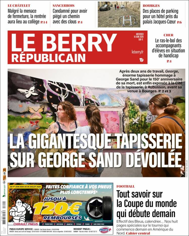 Portada de Berry Republicain (France)