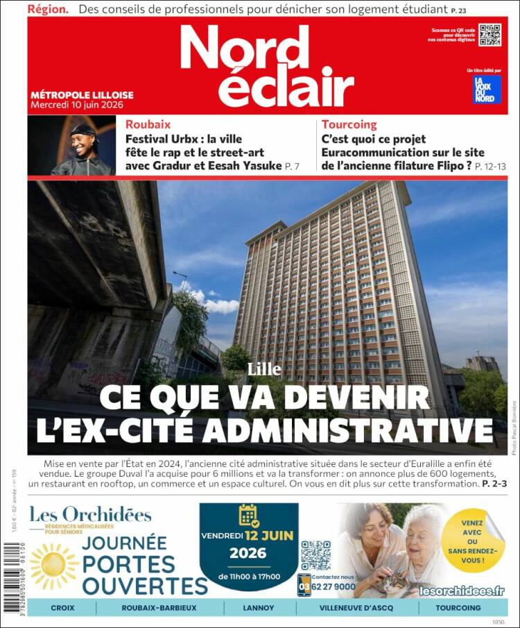Portada de Nord Éclair (Francia)