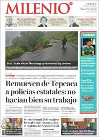 Portada de Milenio de Puebla (M&eacute;xico)