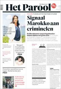 Portada de Het Parool (Pa&iacute;ses Bajos)