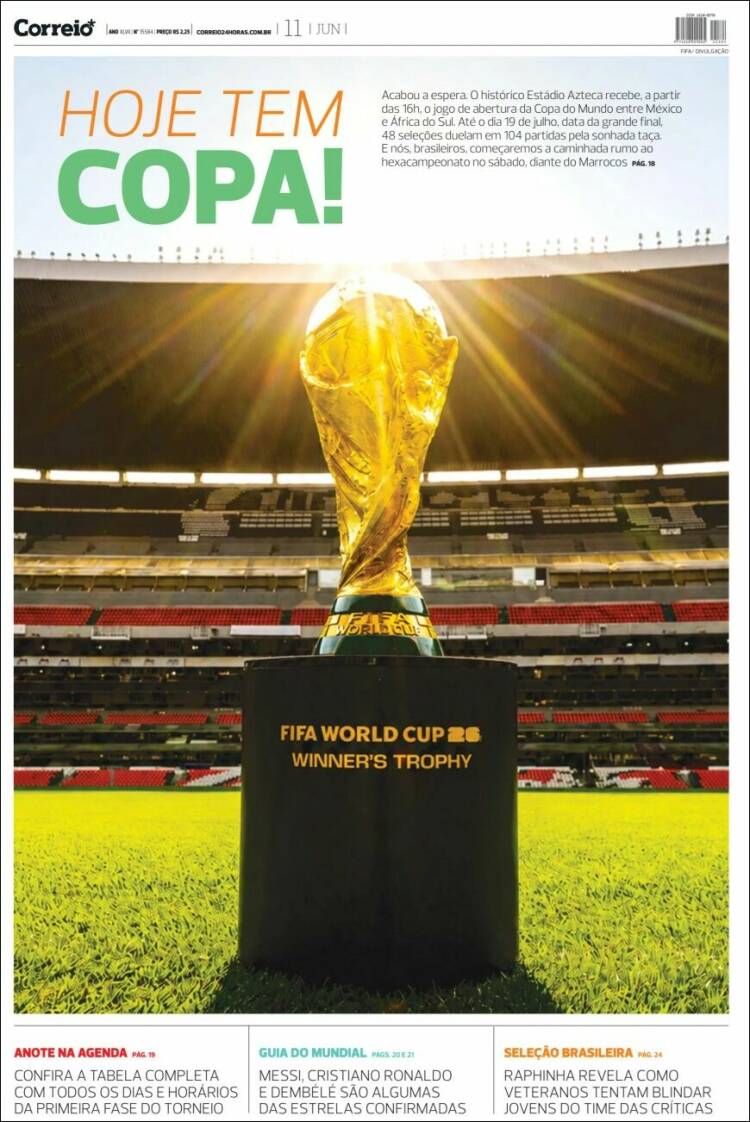 Portada de Correio* (Brasil)