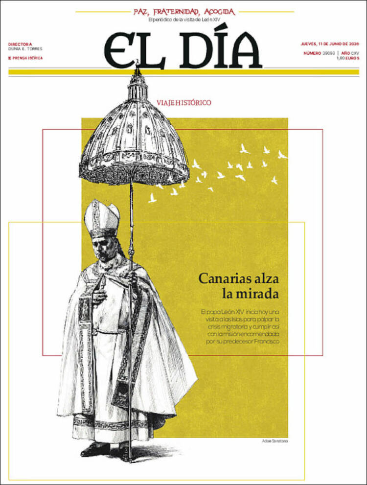 Portada de El Día (Espa&ntilde;a)
