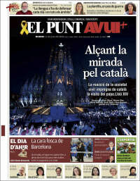 Portada de El Punt Avui (Espa&ntilde;a)