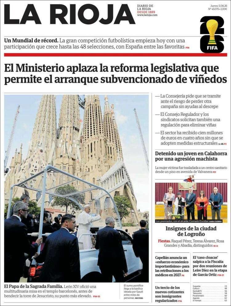Portada de La Rioja (Espa&ntilde;a)