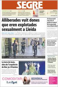 Portada de Segre (Espa&ntilde;a)