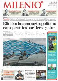 Portada de Milenio de Puebla (M&eacute;xico)