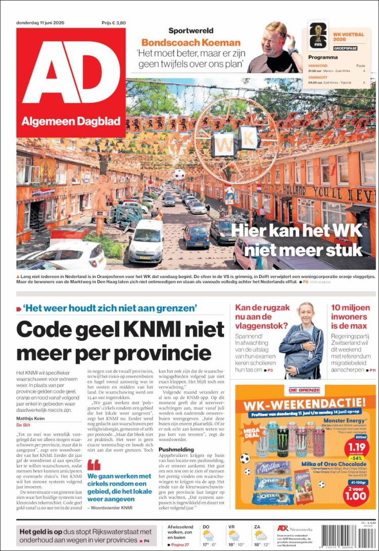 Portada de AD (Pa&iacute;ses Bajos)