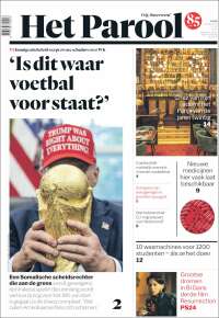 Portada de Het Parool (Pa&iacute;ses Bajos)