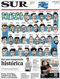 Portada de Diario el Sur (Spain)