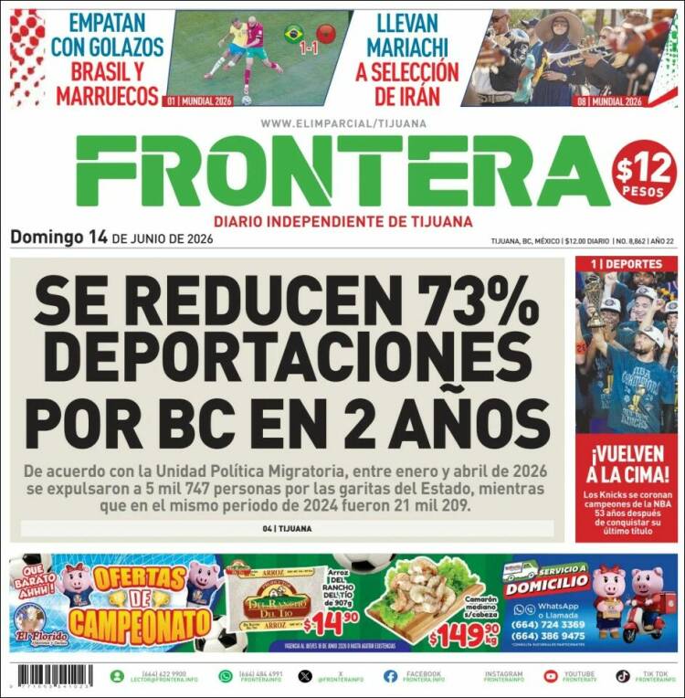 Portada de Frontera (Mexico)