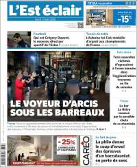 Portada de L'Est Eclair (France)