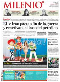 Portada de Milenio (Mexico)