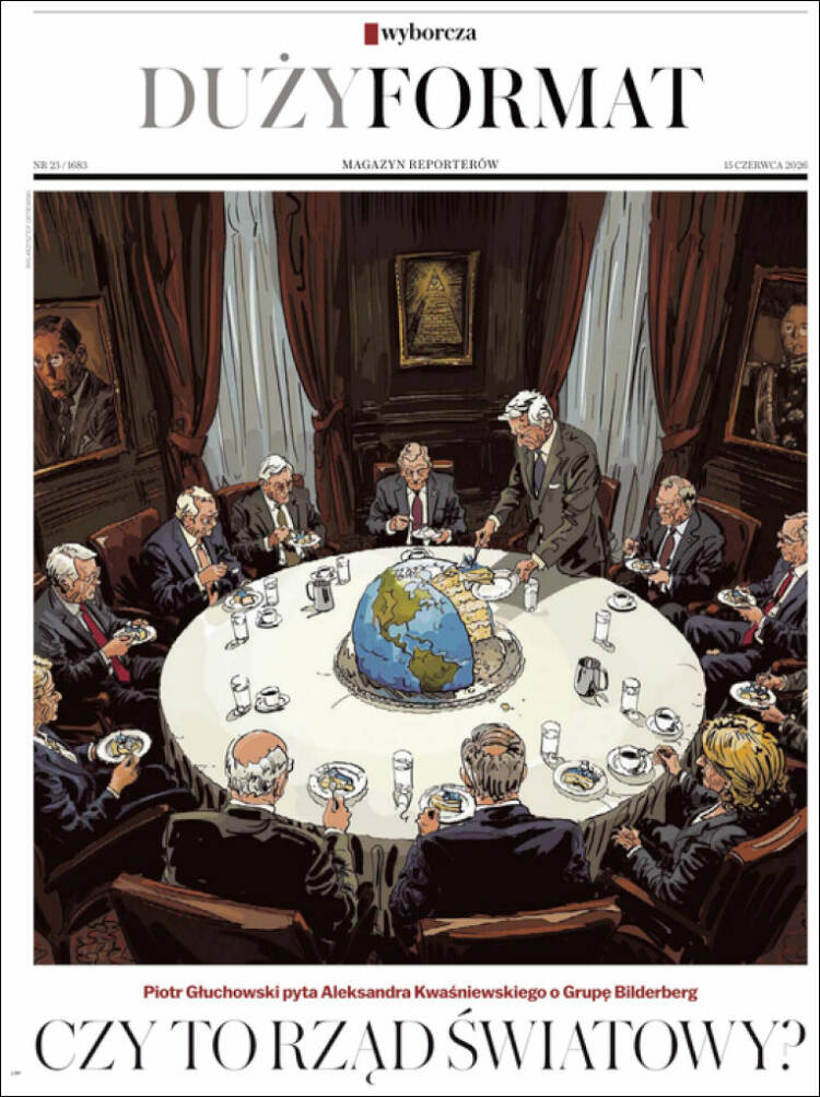 Portada de Gazeta Wyborcza (Pologne)