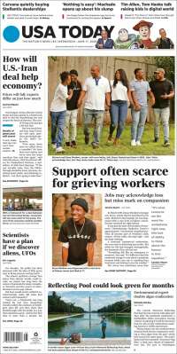 Portada de USA Today (USA)