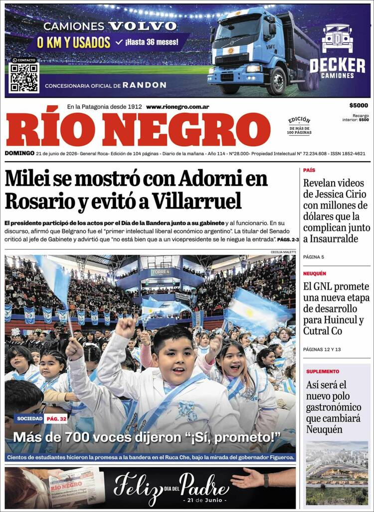 Portada de Rio Negro (Argentina)