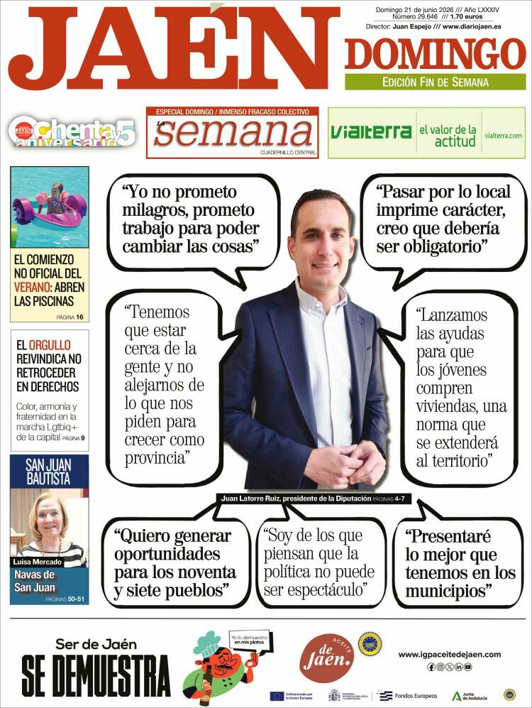 Portada de Diario Jaén (Espa&ntilde;a)