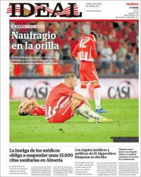 Portada de Ideal Almeria (Spain)