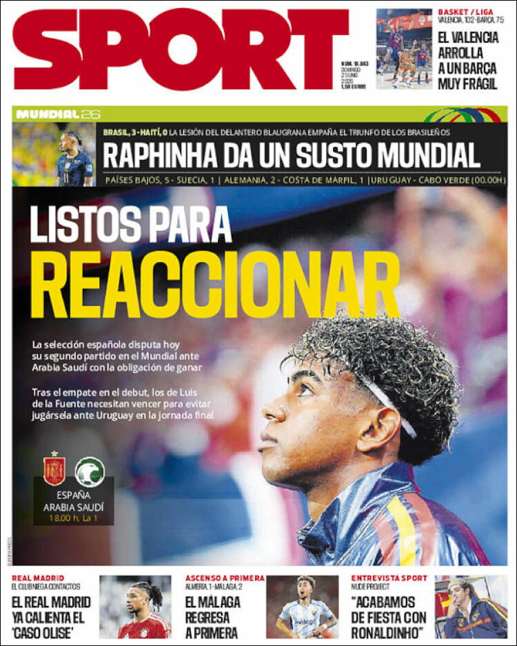 Portada de Sport (Espa&ntilde;a)