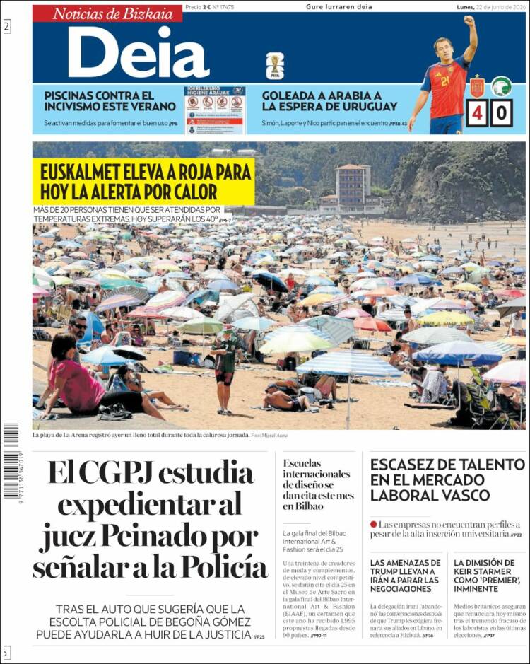 Portada de Deia (Espa&ntilde;a)