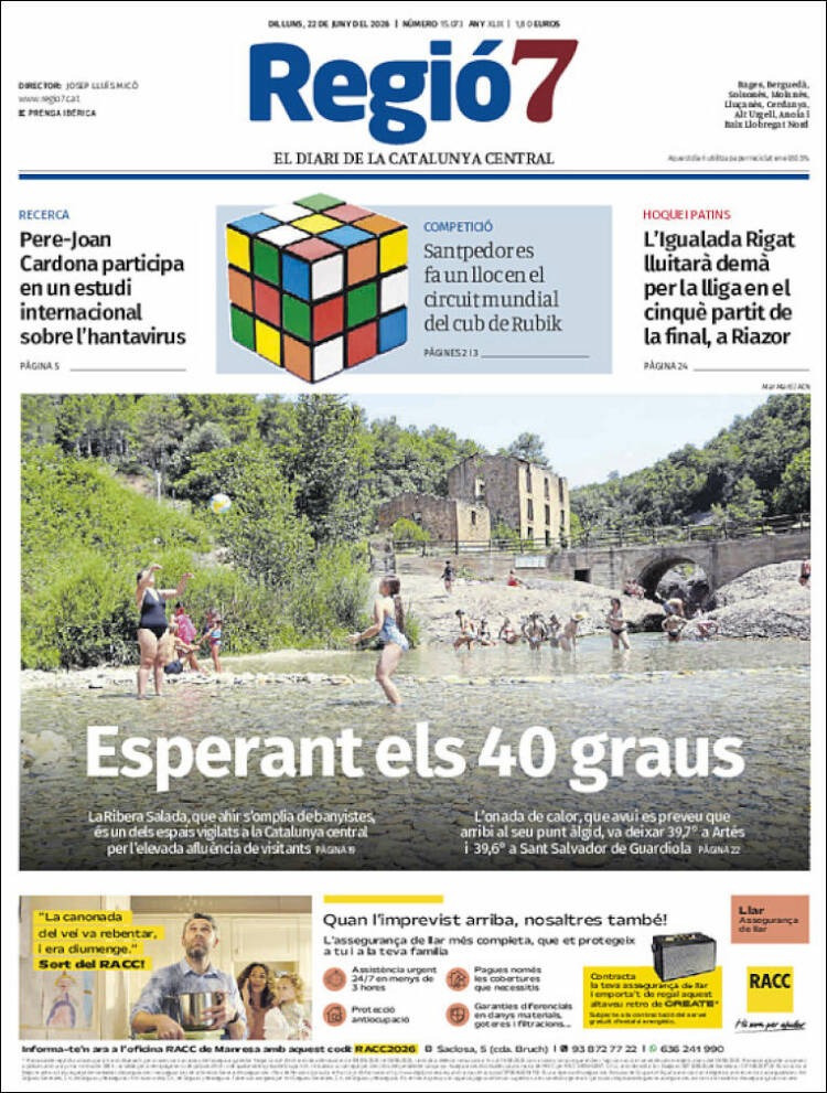 Portada de Regio7 (Espa&ntilde;a)