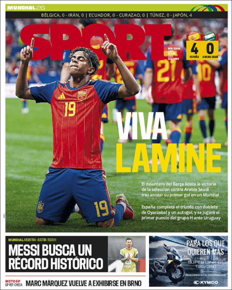 Portada de Sport (Espa&ntilde;a)