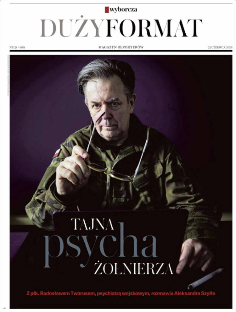 Portada de Gazeta Wyborcza (Polonia)
