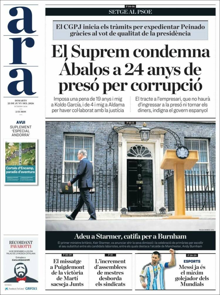 Portada de Ara (Espa&ntilde;a)