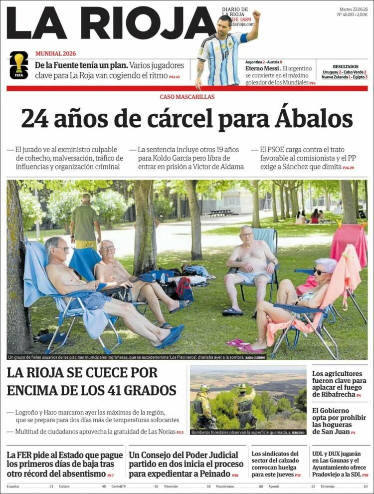 Portada de La Rioja (Espa&ntilde;a)